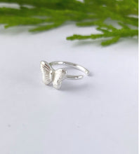 Load image into Gallery viewer, sterling silver butterfly ear cuff