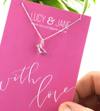 Load image into Gallery viewer, ONE LEFT - Sterling Silver Little Bird Necklace