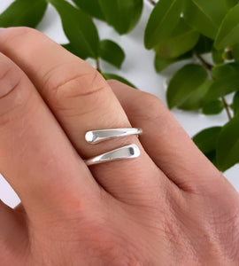 TOP SELLER - Sterling Silver Wrap Ring