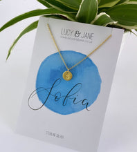 Load image into Gallery viewer, Gold Personalised Initial Charm Necklace