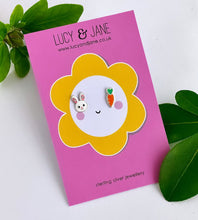 Load image into Gallery viewer, Fun mismatched easter earrings on an easter backing card