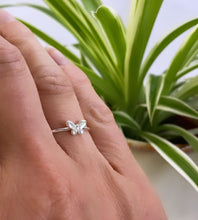 Load image into Gallery viewer, Sterling Silver Butterfly Ring