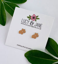 Load image into Gallery viewer, SECONDS ... Misfit Capybara Earrings