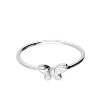 Load image into Gallery viewer, Sterling Silver Butterfly Ring