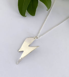Lightning bolt hotsell pendant sterling silver