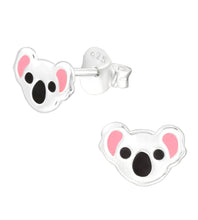 Load image into Gallery viewer, NEW! Sterling Silver Koala Studs