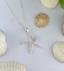Sterling Silver Starfish Necklace