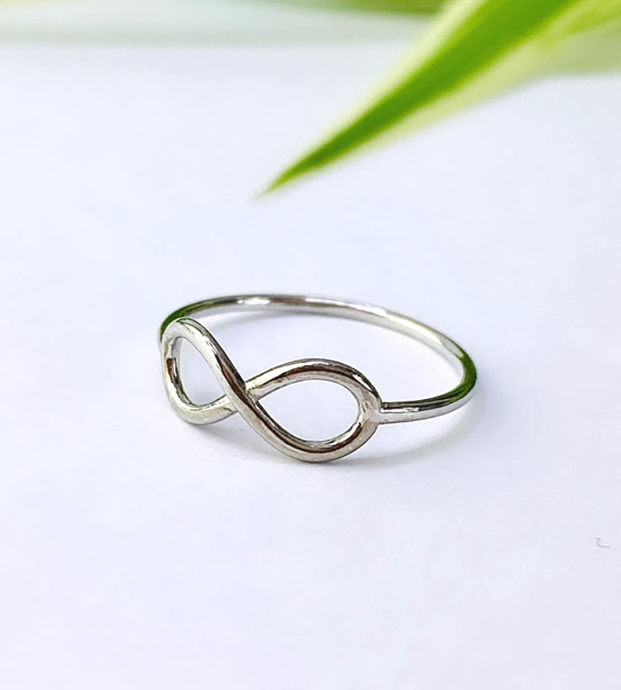 Sterling Silver Infinity Ring