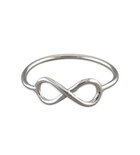 Load image into Gallery viewer, Sterling Silver Infinity Ring