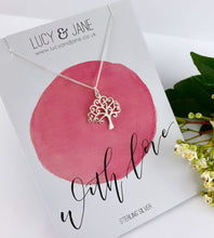 Load image into Gallery viewer, Sterling Silver Tree Necklace