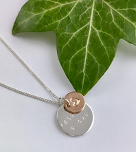 Load image into Gallery viewer, Sterling Silver Hidden Message Necklace