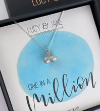 Load image into Gallery viewer, sterling silver guinea pig pendant