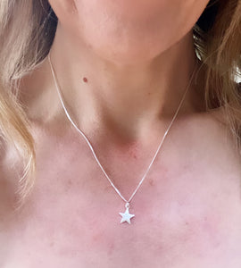 Sterling Silver Star Necklace