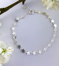Load image into Gallery viewer, Sterling Silver Stars Bracelet