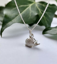 Load image into Gallery viewer, Sterling Silver Hedgehog Necklace