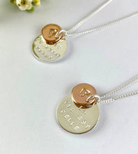 Load image into Gallery viewer, Sterling Silver Hidden Message Necklace