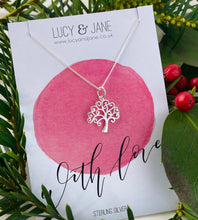 Load image into Gallery viewer, Sterling Silver Tree Necklace